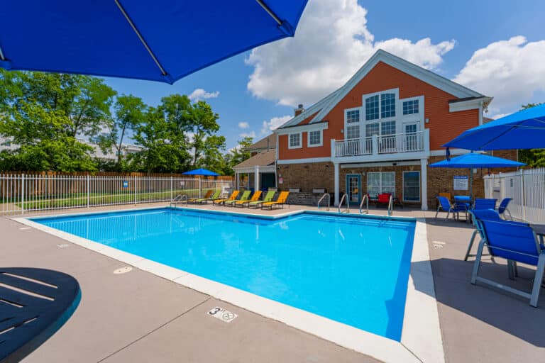 Austin Springs Apartments pool photo.