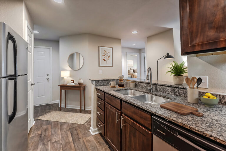 Austin Springs Apartments kitchen.