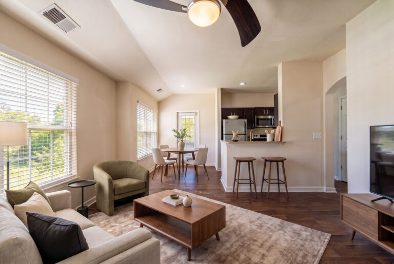 Austin Springs Apartments living room.
